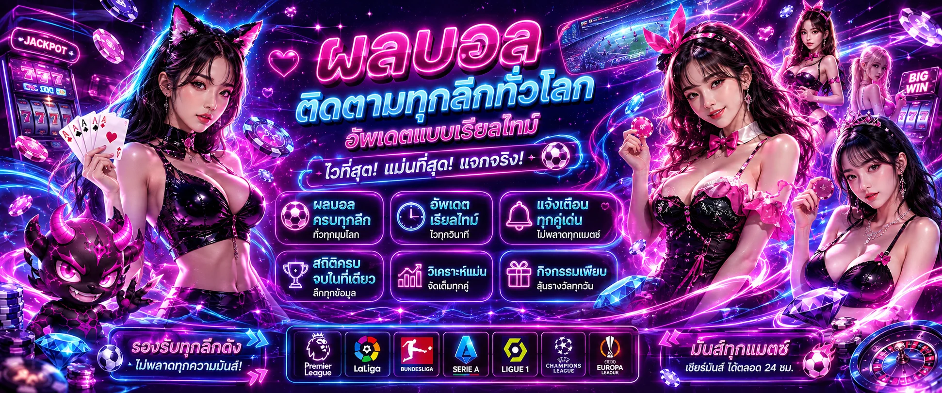 หน้าผลบอลสดของ SUPERRICH168 แสดงสกอร์เรียลไทม์ทุกลีกดัง
