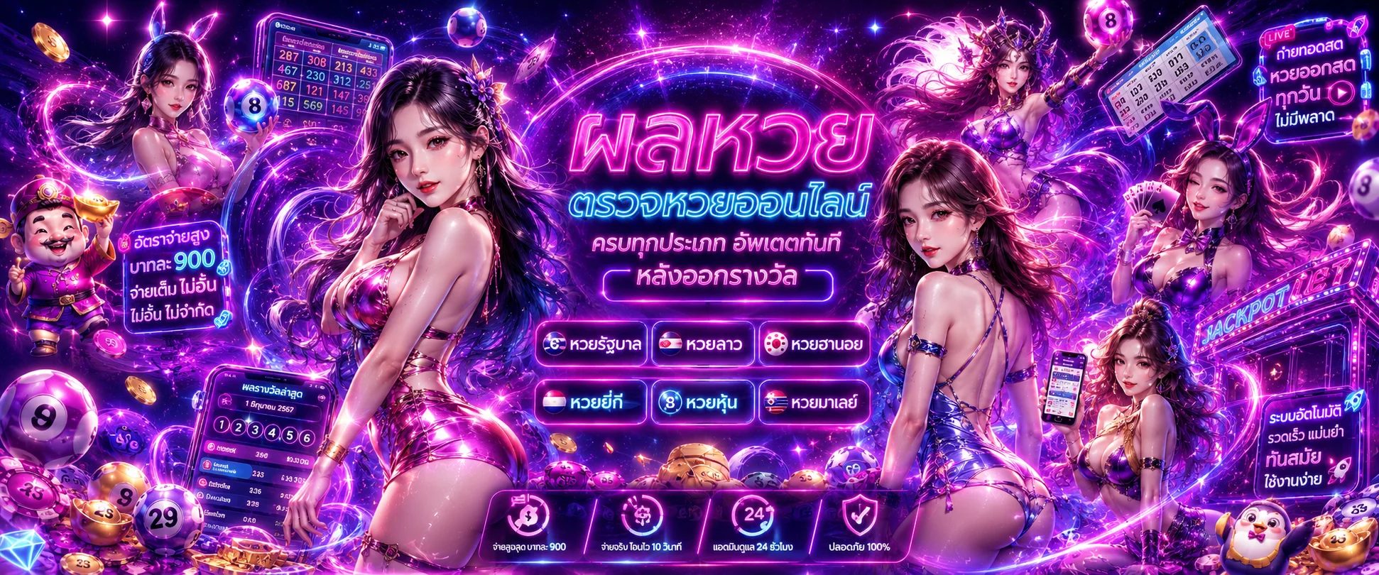 ตารางผลหวยรัฐบาลไทยและหวยต่างประเทศบน SUPERRICH168